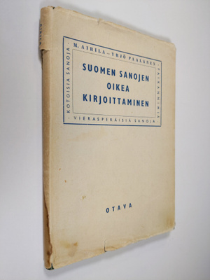 Yrjö Paalanen ym. : Suomen sanojen oikea kirjoittaminen