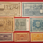 1000 ja 100 mk 1922 + 500 ja 100 mk 1945 + 50 mk 1939..(KD2) - pikkukuva 1