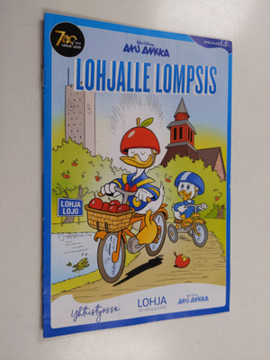 Lohjalle lompsis : Aku Ankka, Lohja700 mainosliite