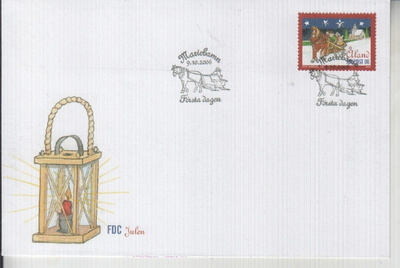Åland  FDC 2006 Joulu