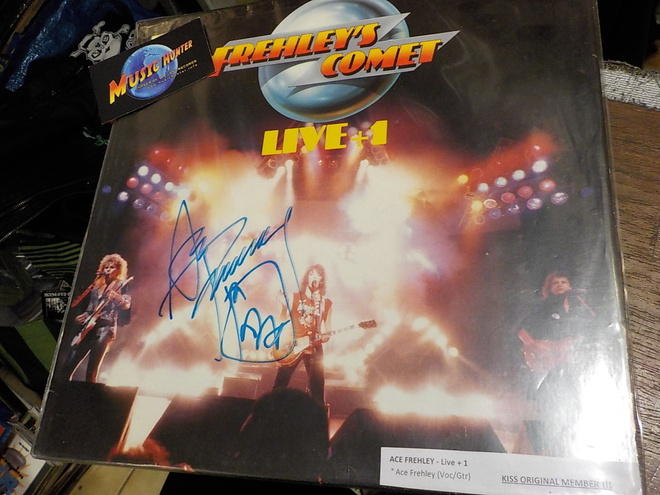 FREHLEY'S COMET - LIVE + 1 M-/M- LP FREHLEYN NIMMARILLA