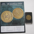 20 mk 1939 + Suomen rahahistoria, Suomen sotavuodet kirja - pikkukuva 3