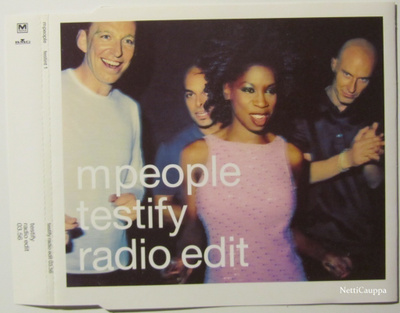 M People • Testify (Radio Edit) PROMO CD-Single