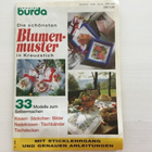 Ristipistomalli lehti Burda E 245 kauneimmat kukkamallit - pikkukuva 1