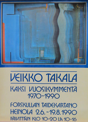 TAIDEJULISTE / Veikko Takala (1990)
