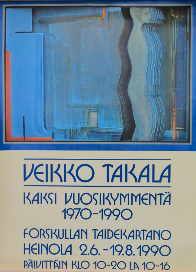 TAIDEJULISTE / Veikko Takala (1990)