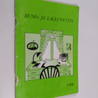 Runo- ja laulunyytti 1/89 - pikkukuva 1