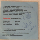 Robbie Hill & The Blue 62's • Demo 2012 CD - pikkukuva 2