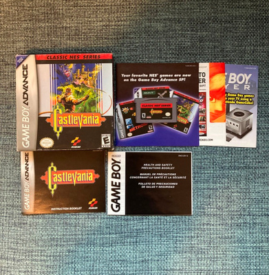 GBA: NES Classics - Castlevania (CIB)