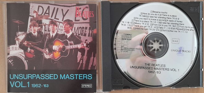 The Beatles - Unsurpassed masters vol. 1 1962-63 cd