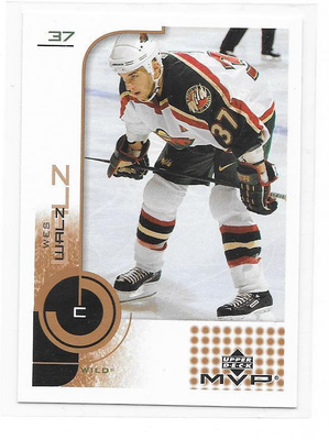 2002-03 Upper Deck MVP #92 Wes Walz Minnesota Wild