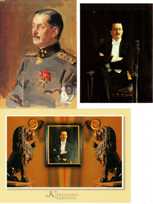 Mannerheim. 3 korttia