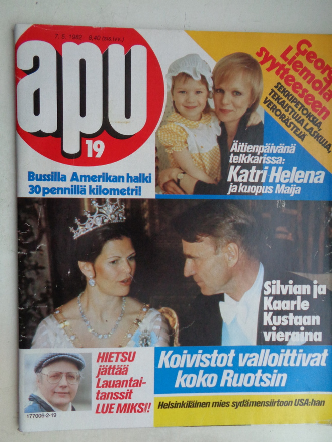 Apu lehti Nro 19/1982 (25.2)