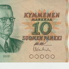10 markan seteli v.1980 - pikkukuva 1