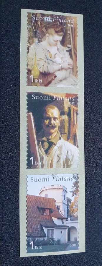 Ikimerkit Akseli Gallen-Kallela 2006 3 kpl **