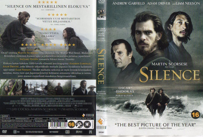 Silence (47 829) k -FI- suomik. DVD andrew garfield 2017