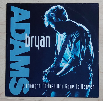 Bryan Adams : 12" Thought I'd died and gone to heaven