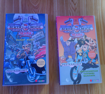 2x Prätkähiiret vhs