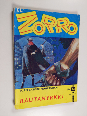 Juan Batiste Montauban : El Zorro 10/1960 : Rautanyrkki