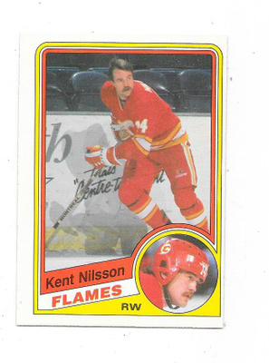 1984-85 OPC #232 Kent Nilsson , Calgary Flames