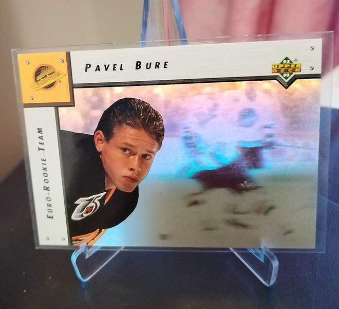 1992-93 Upper Deck Euro-Rookie Team Pavel Bure #ERT1