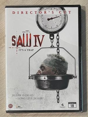 Saw 4 - Ohjaajan versio (2007) uusi ja muoveissa
