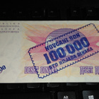 Bosnia Herzegovina 100000 dinara1993 P34 UNC - pikkukuva 2