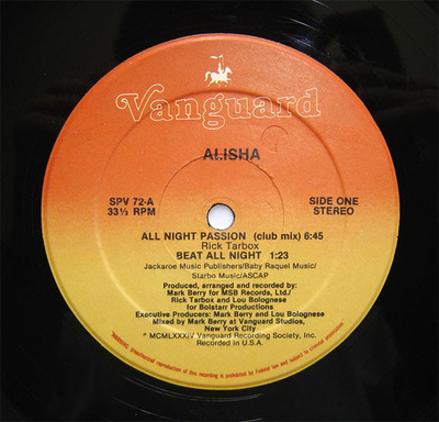 Alisha - All Night Passion