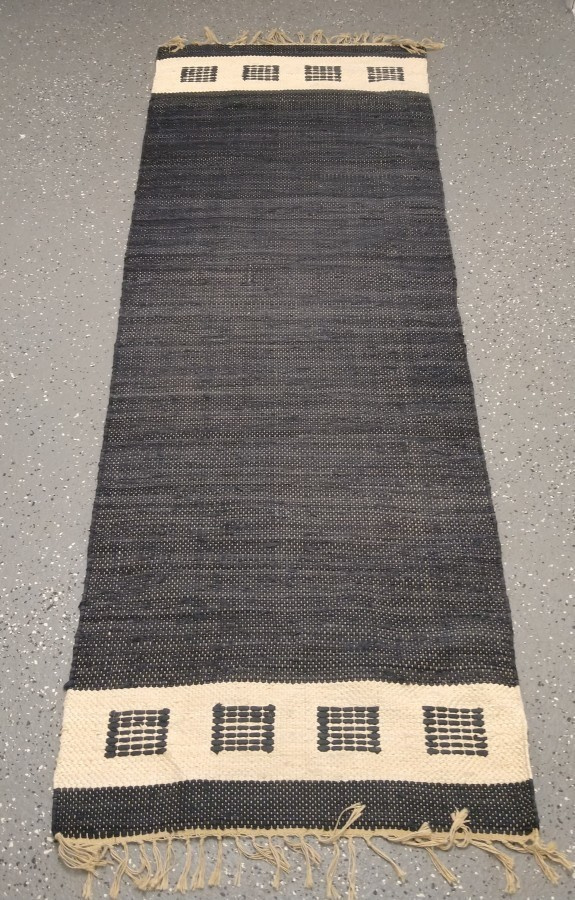 MATTO DOMINO 70 X 200 100 % PUUVILLA DESIGN EIJA RASINMÄKI