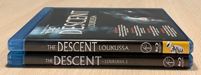 The Descent - loukussa 1&2 (2005/2009) Blu-ray (UUSI)