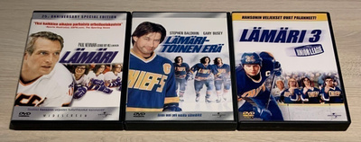 Lämäri (Slap Shot ) Trilogia (1977-2008) 3DVD