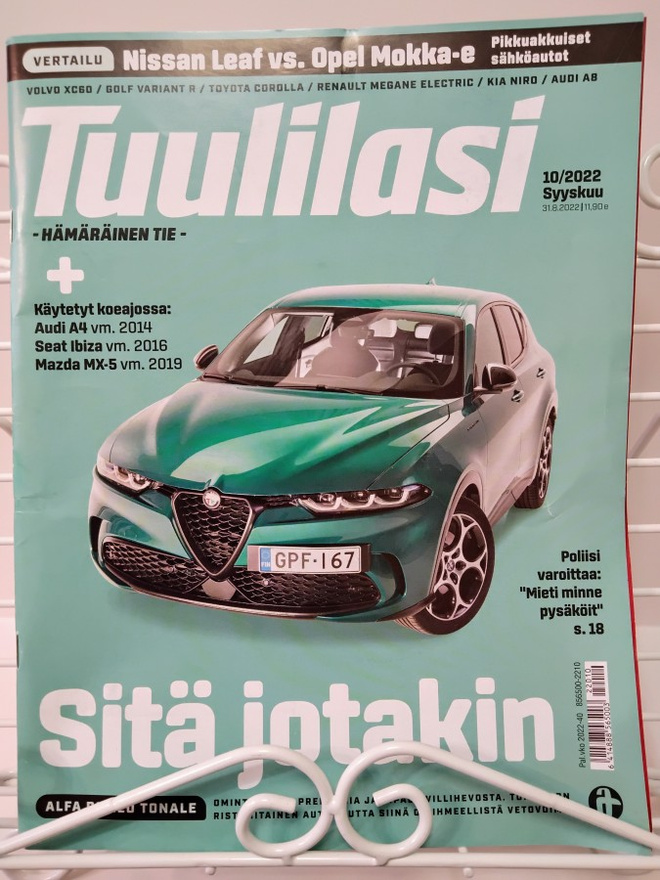 Tuulilasi 10 syyskuu 2022