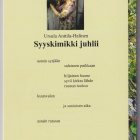 Ursula Anttila-Halinen: Syyskimikki juhlii - pikkukuva 2