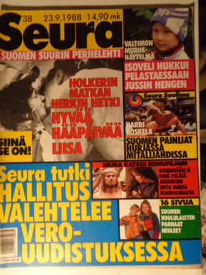 Seura lehti Nro 38/1988 (26.10)