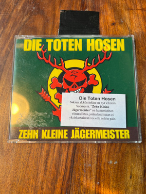 Die Toten Hosen - Zehn Kleine Jägermeister cds