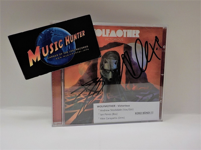 WOLFMOTHER - VICTORIOUS CD + KOKO BÄNDIN NIMMARIT
