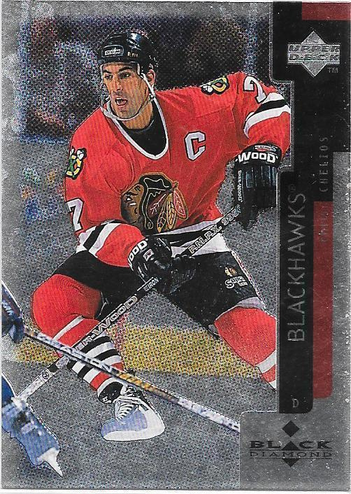 1997-98 Black Diamond #29 Chris Chelios Chicago Blackhawks