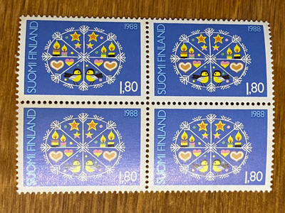 JOULU 1,80MK 1989 NELIÖ**
