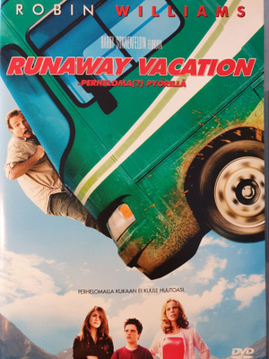 Runaway Vacation - Perheloma Pyörillä DVD Robin Williams