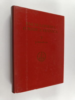 Encyclopaedia iuridica Fennica 5 : suomalainen oikeustiet...