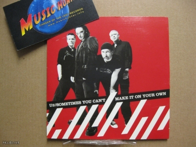 U2-SOMETIMES YOU CANT MAKE IT ON YOUR OWN CDS SLEEVE