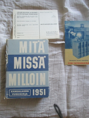 MITÄ MISSÄ MILLOIN 1951