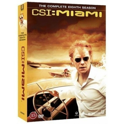 CSI MIAMI kausi 8 - DVD Boxi (UUSI)