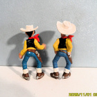 HYVÄT 80-90-LUVUN 2 kpl LUCKY LUKE + JOLLY JUMPER FIGUURIT - pikkukuva 5