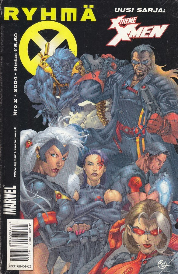 Ryhmä-X 2/2004 uusi sarja: X-Treme X-Men