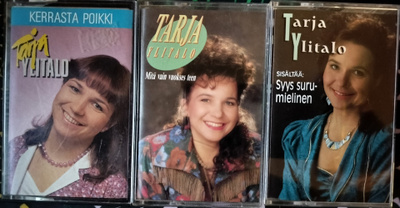 TARJA YLITALO - 3 kasettia Kerrasta poikki,Mitä vain vuokses