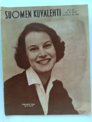 Suomen Kuvalehti No 38 syyskuu 1958
