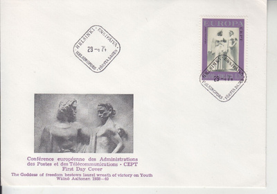 FDC 1974 Euroopa cept.