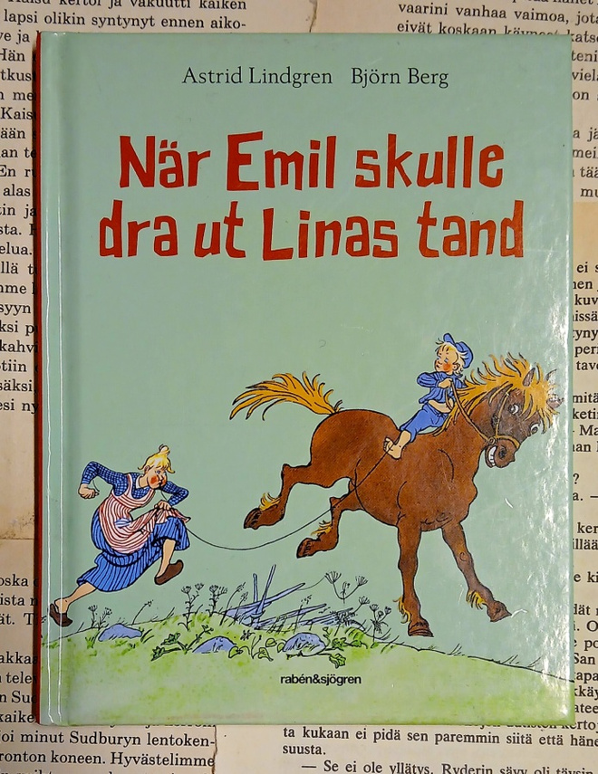 Astrid Lindgren - När Emil skulle dra ut Linas tand (inb.)