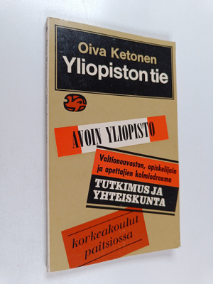 Oiva Ketonen : Yliopiston tie